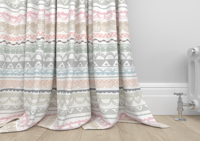 Bohemian, Delicate Pastels - Made to Measure Curtains - Image 6
